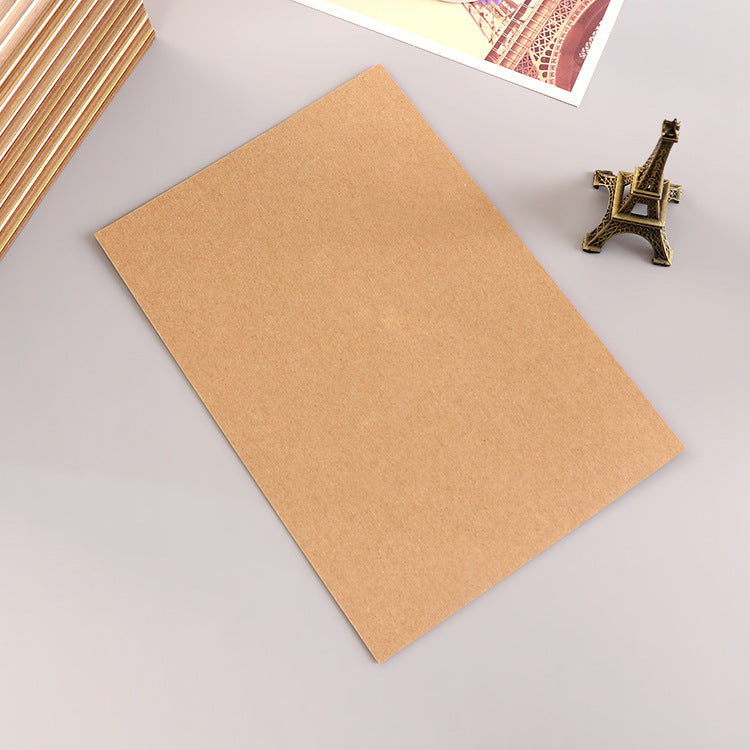 Pack of 3 A4 Kraft Paper Lined Notebooks for Writing and Journaling