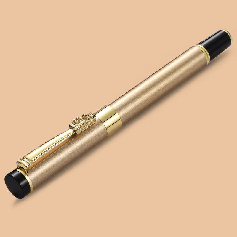 Luxury Dragon Metal Ink Fountain Pen Gold