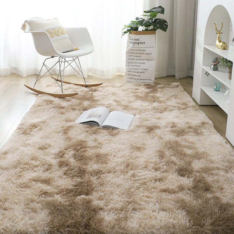 230 x 160 Large Soft Comfortable Shag Rug Tan