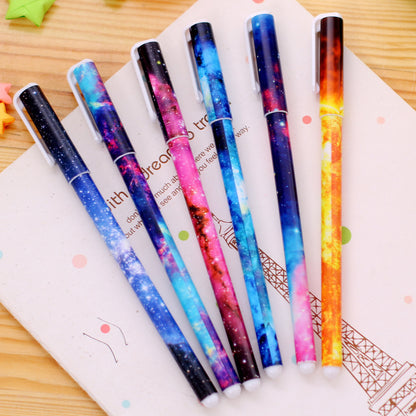 10 Pack Vibrant Galaxy Gel Pens Set for Creative Writing and Drawing