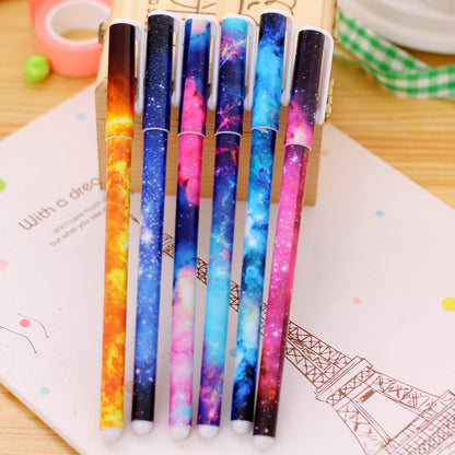 10 Pack Vibrant Galaxy Gel Pens Set for Creative Writing and Drawing