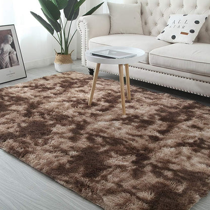 300 x 200 XL Soft Cozy Shag Rug Chocolate Mocha