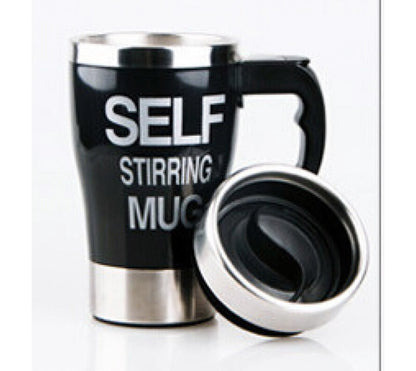 Automatic Self Stirring Stainless Steel Coffee Mug for Easy Mixing