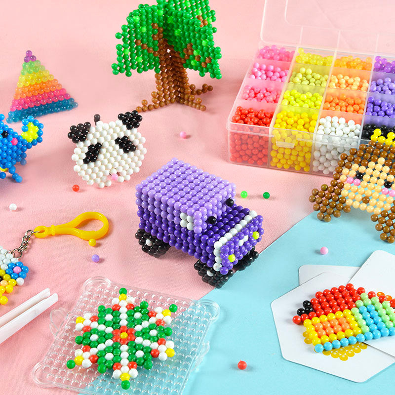 2400 Water Beads Sensory and Craft Kit for Kids and Adults