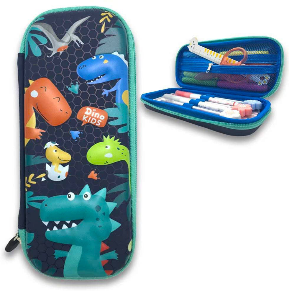 Dinosaur 3D Pencil Box Case Storage Organiser for Kids