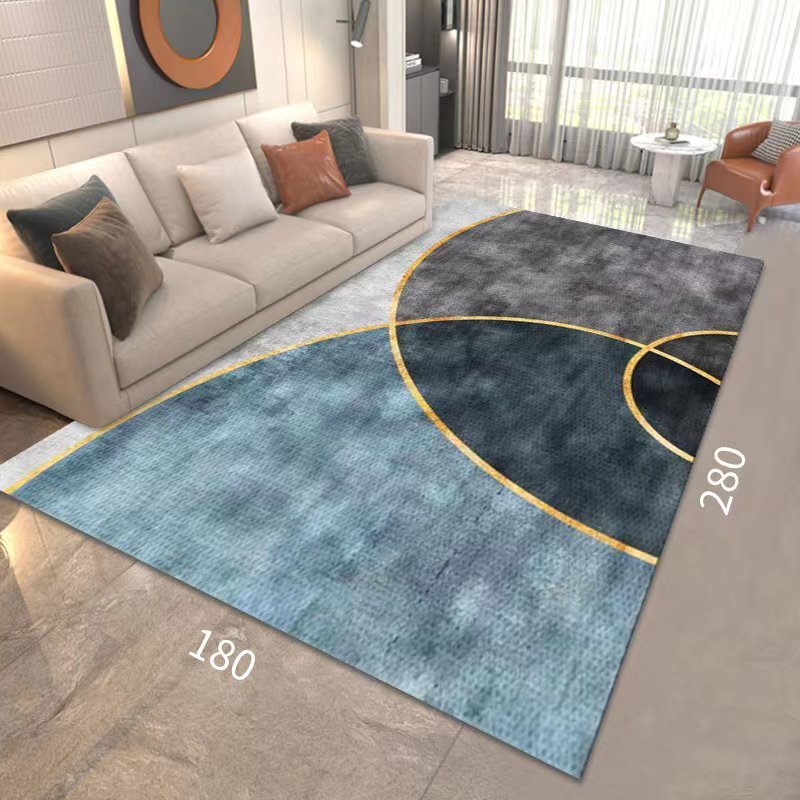 Large 280 x 180 Rug Stylish Design Easy-Care Carpet Mat