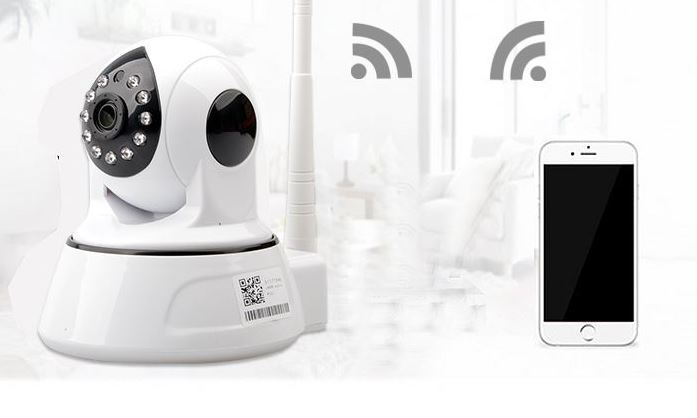 Wi-Fi Smart Security Camera for Home Surveillance