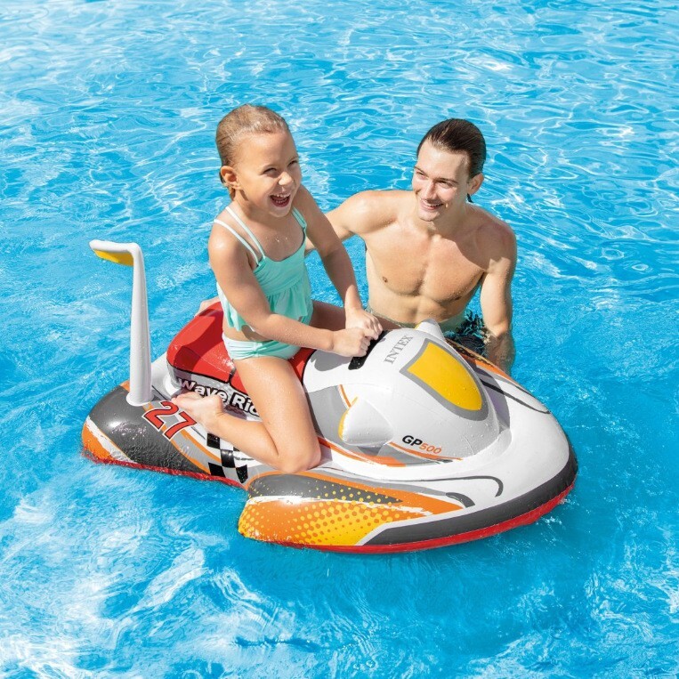 Intex Inflatable Jet Ski Pool Float for Kids and Adults