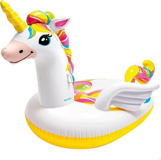 Intex Magical Inflatable Unicorn Ride-On Pool Float for Kids