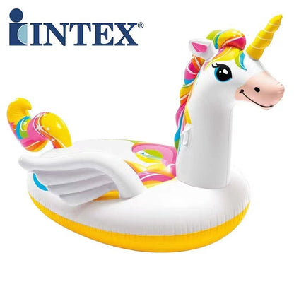 Intex Magical Inflatable Unicorn Ride-On Pool Float for Kids