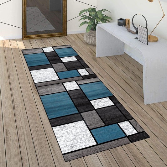 60 x 200 Hallway Runner Area Rug Carpet Mat Modern Design