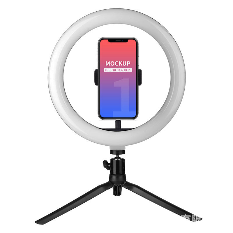 12" LED Large Ring Light with Adjustable Tripod and Phone Holder for Perfect Selfies