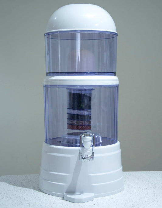 8 Stage Natural Mineral Water Purifier Dispenser with Extra Filter for Home Use