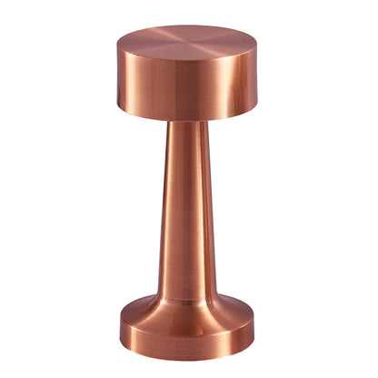 Cordless Touch Sensor LED Table Lamp Rose Gold