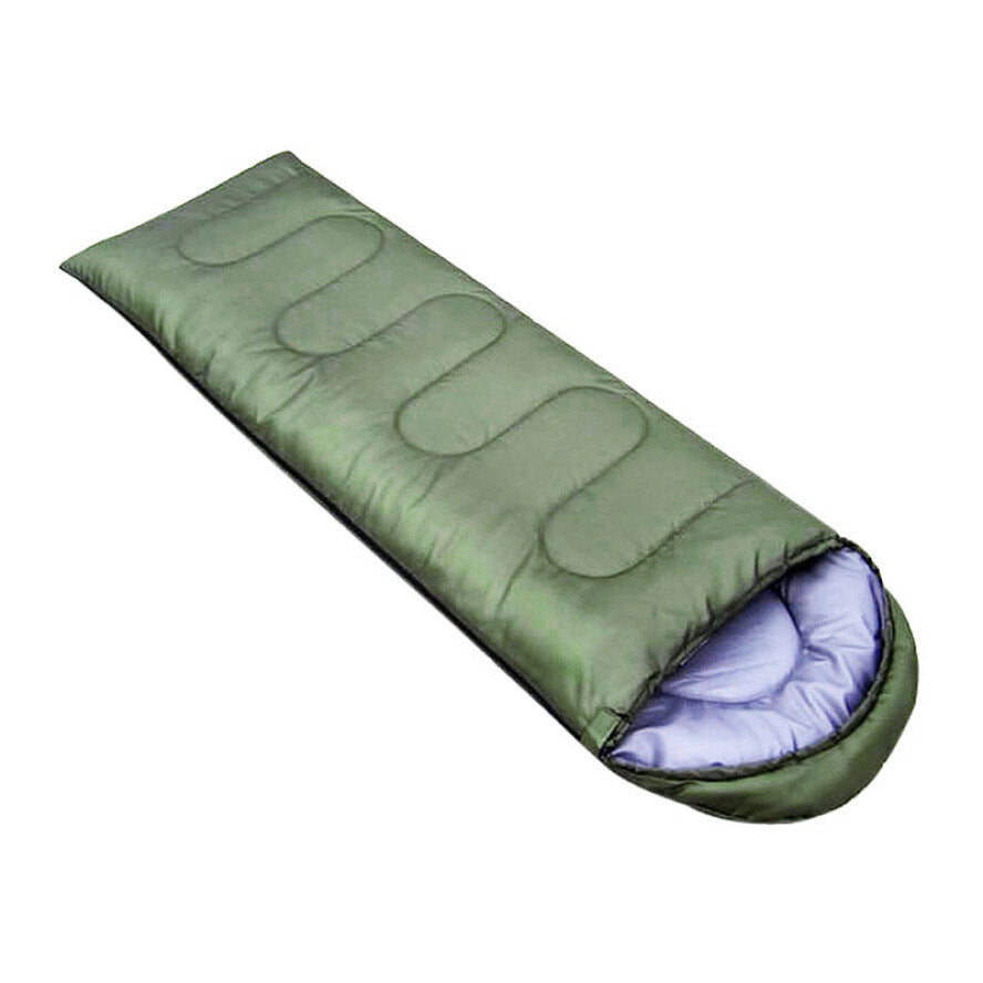 Camping Sleeping Bag for Outdoor Adventures  Green