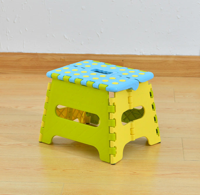 Kids Foldable Step Stool for Easy Storage BLUE