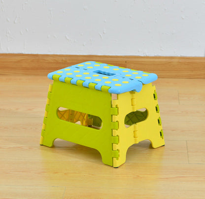 Kids Foldable Step Stool for Easy Storage BLUE