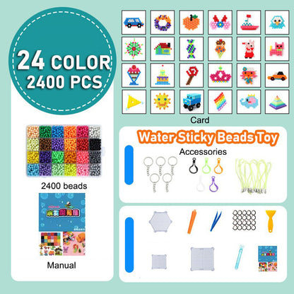 2400 Water Beads Sensory and Craft Kit for Kids and Adults