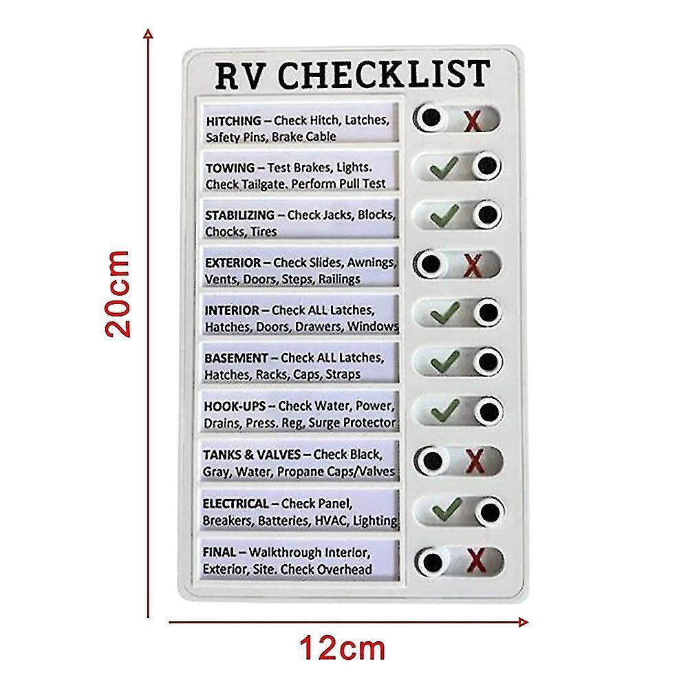 Reusable Chore Chart Checklist Memo Board Planner with Slider