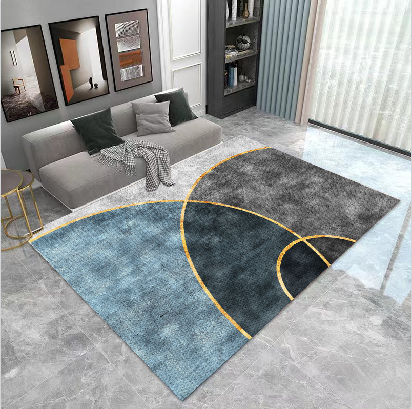 Large 280 x 180 Rug Stylish Design Easy-Care Carpet Mat