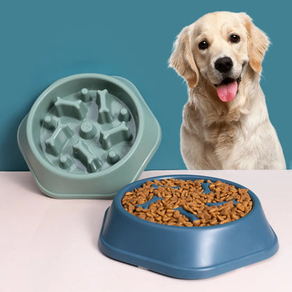 Interactive Slow Feeder Healthy Eating Dog Bowl for Pets