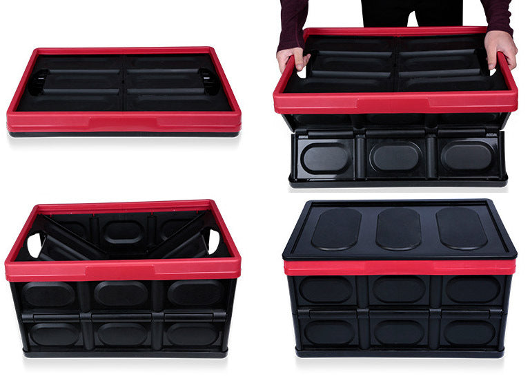 55L Folding Storage Organizer Box for Home and Office