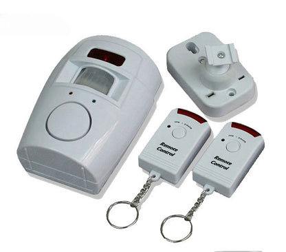 Wireless PIR Motion Sensor Alarm System with Remote Control