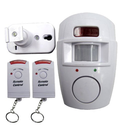 Wireless PIR Motion Sensor Alarm System with Remote Control