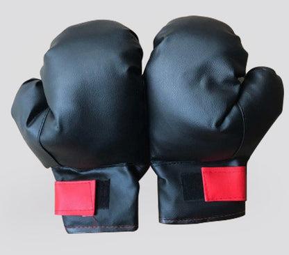 Premium Boxing Gloves for Fitness Training Black and Red