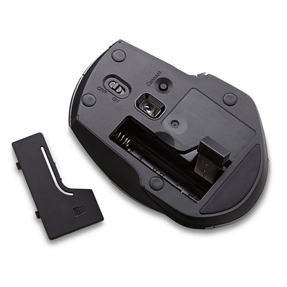 Wireless 6-Button Deluxe LED Mouse for Gaming and Office - Graphite