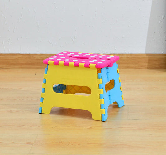 Kids Foldable Step Stool for Easy Storage PINK