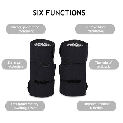 Self Heating Magnetic Neoprene Adjustable Compression Knee Support Brace