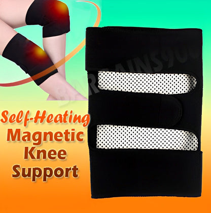 Self Heating Magnetic Neoprene Adjustable Compression Knee Support Brace