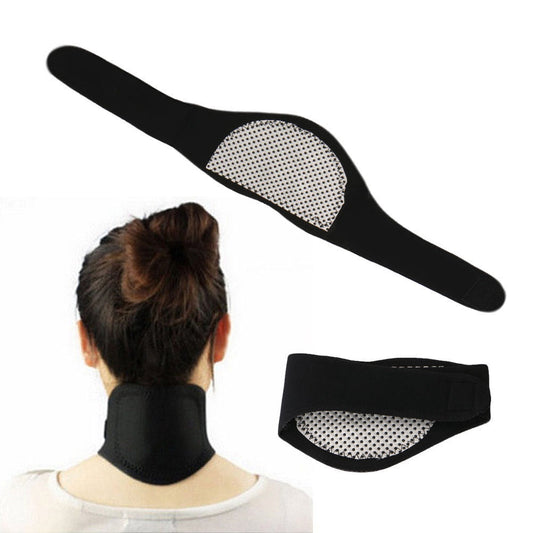 Advanced Magnetic Self-Heating Neoprene Neck Therapy Wrap