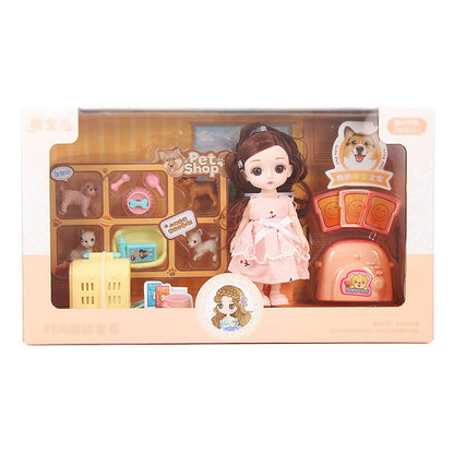 Adorable Doll Pet Shop Playset with Fun Accessories