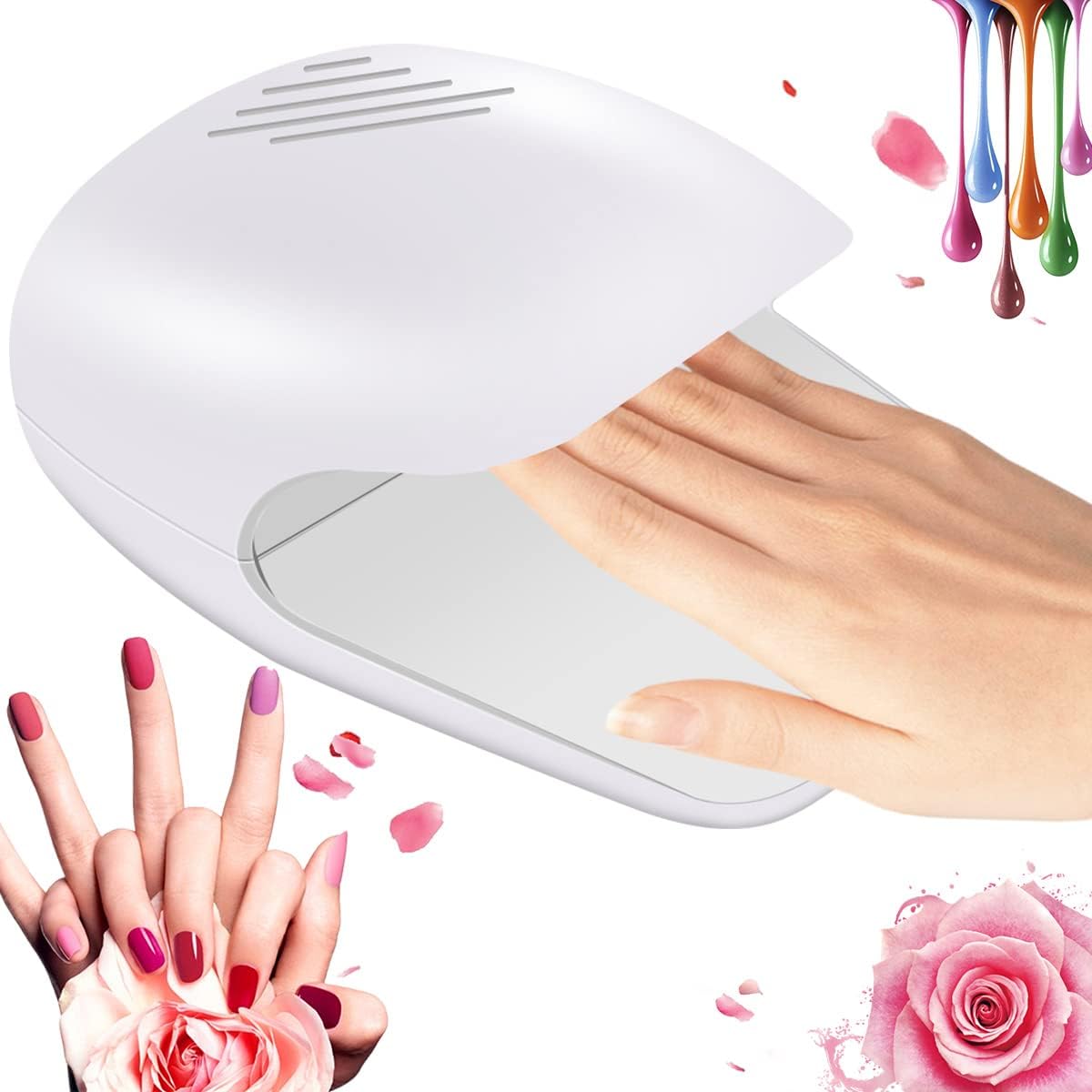 Professional Nail Dryer Fan for Salon Manicure Pedicure Nail Art