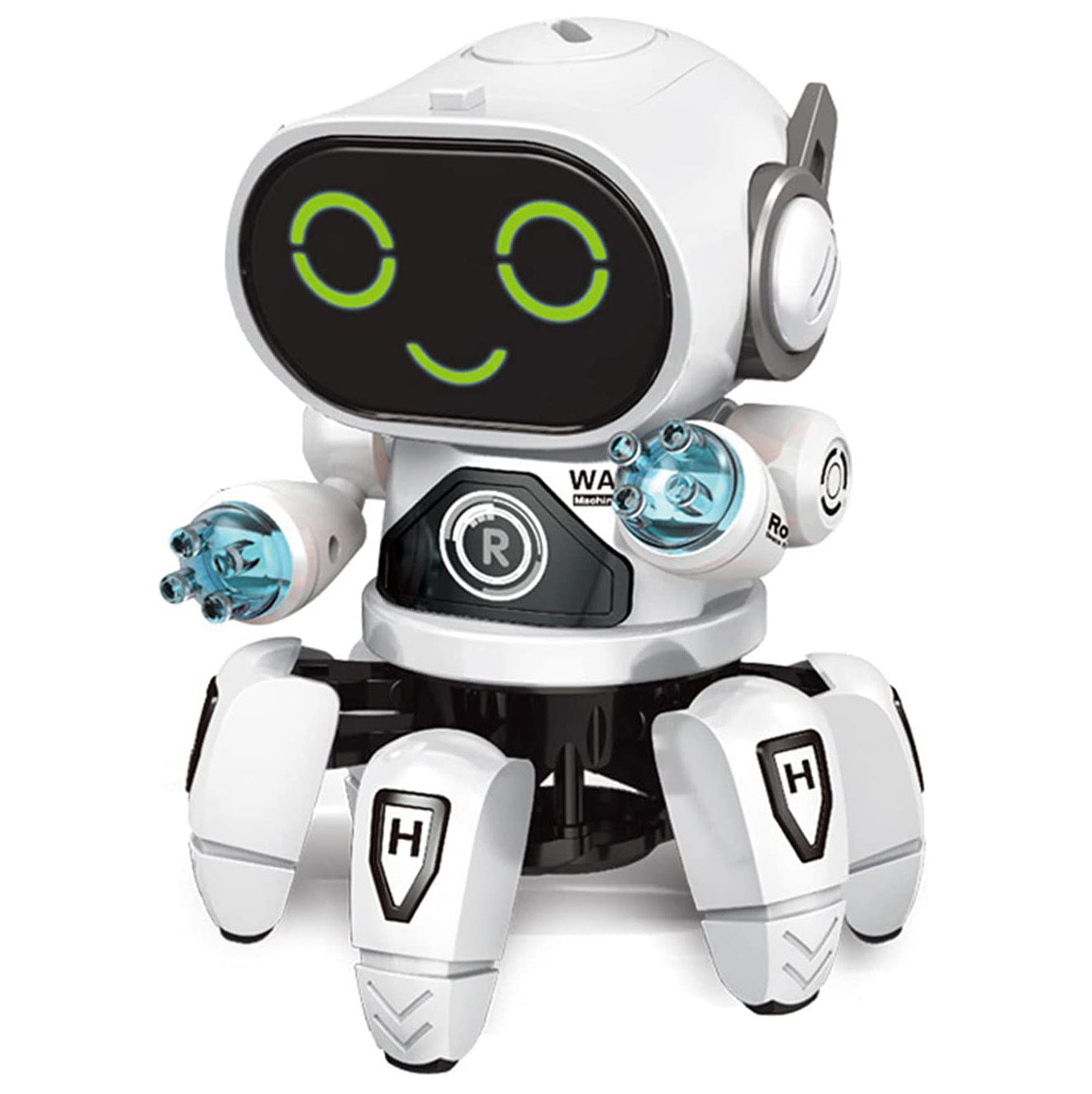 Dancing Robot Toy for Kids Interactive Fun White