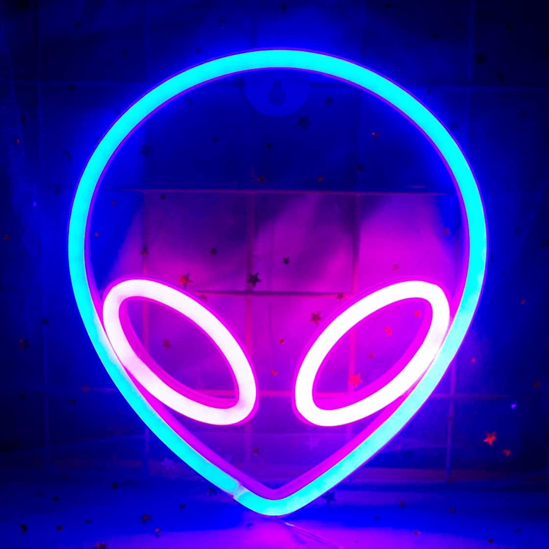 Alien Neon Sign LED Night Light Lamp