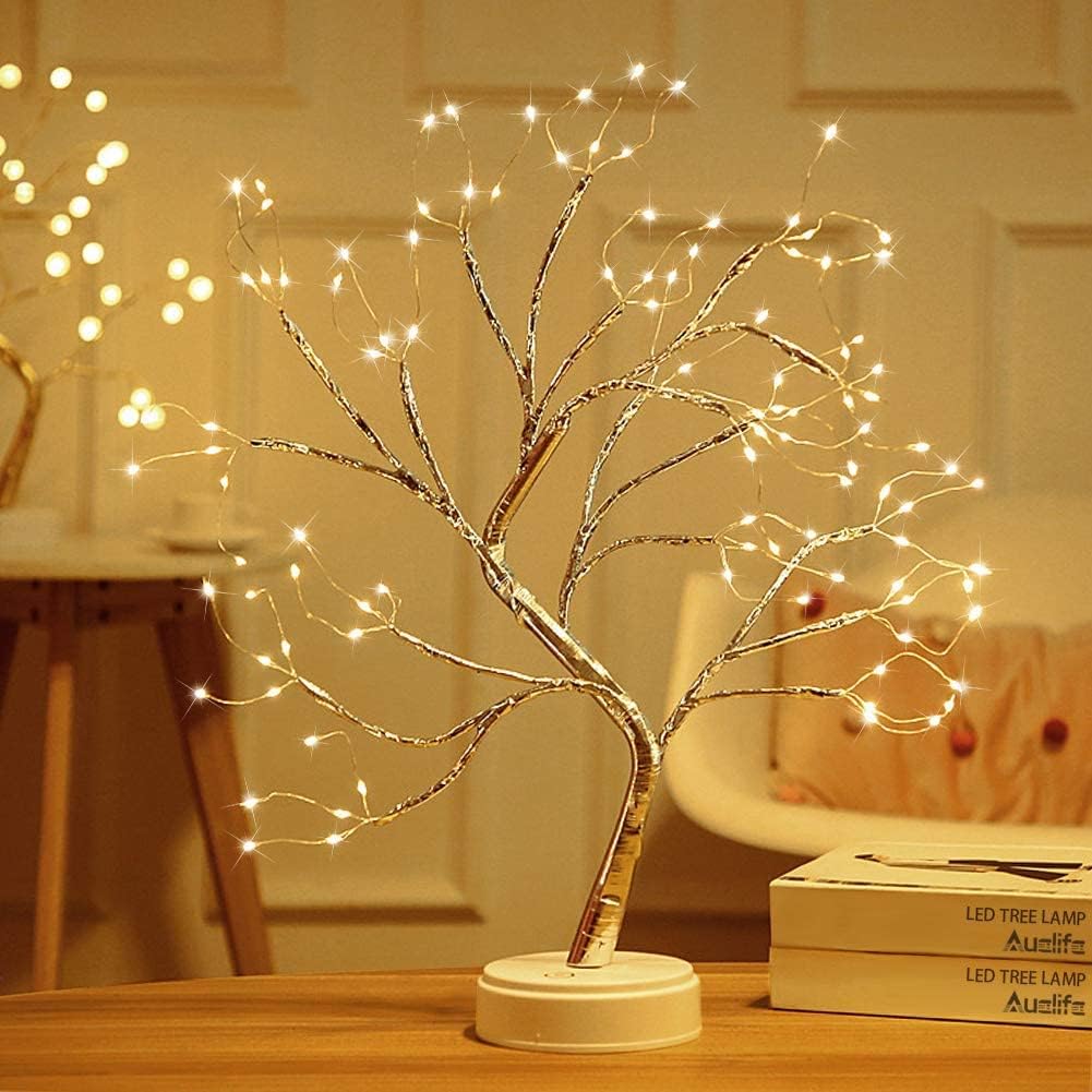 108 LED Firefly Fairy Light Spirit Tree Lamp Home Decor