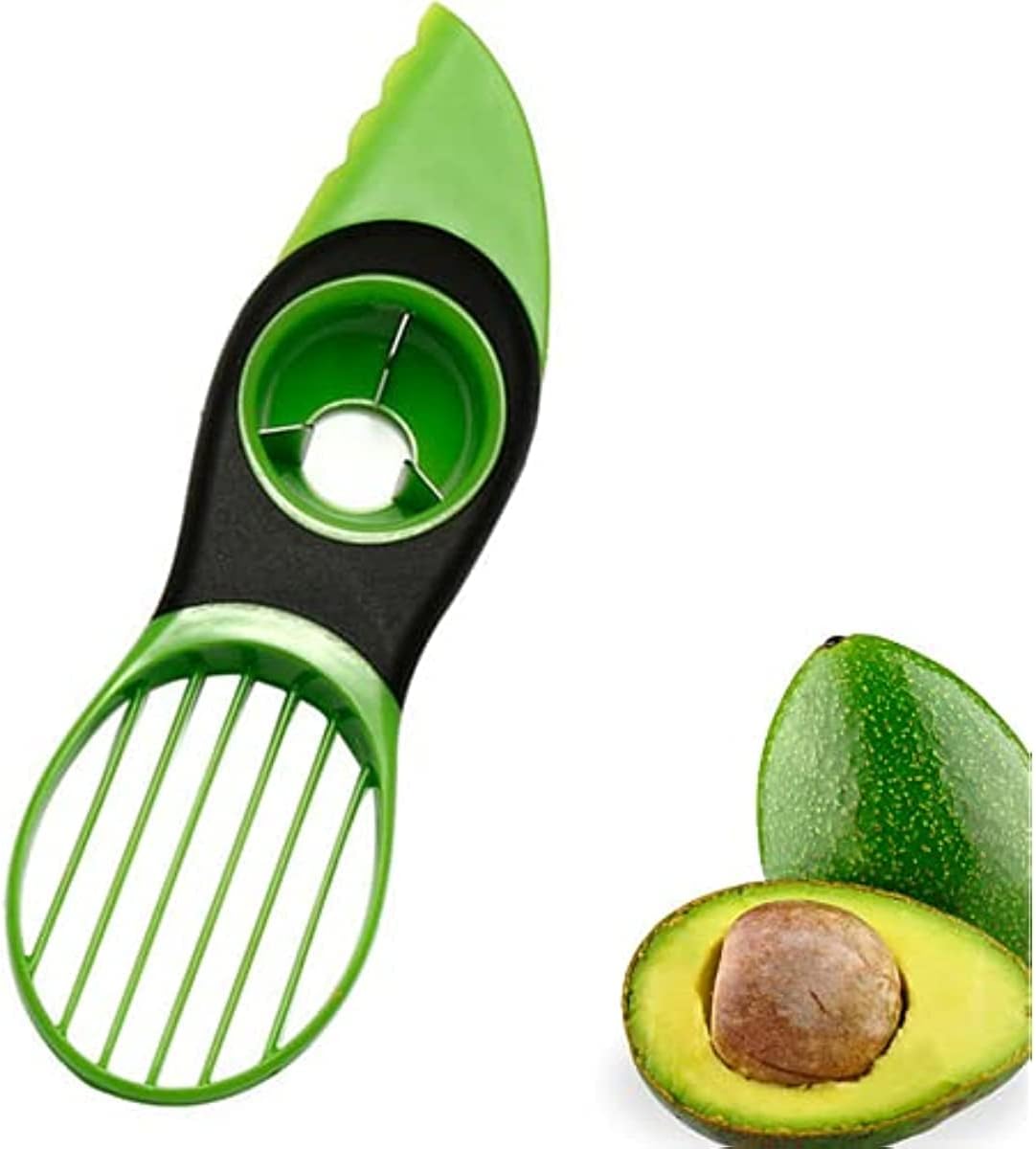 2 Pack All In One Avocado Slicer Cutter Easy Kitchen Tool