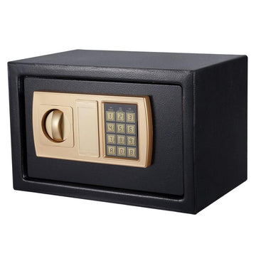 Home Security Safe with Digital Keypad and Manual Lock Compact Fireproof