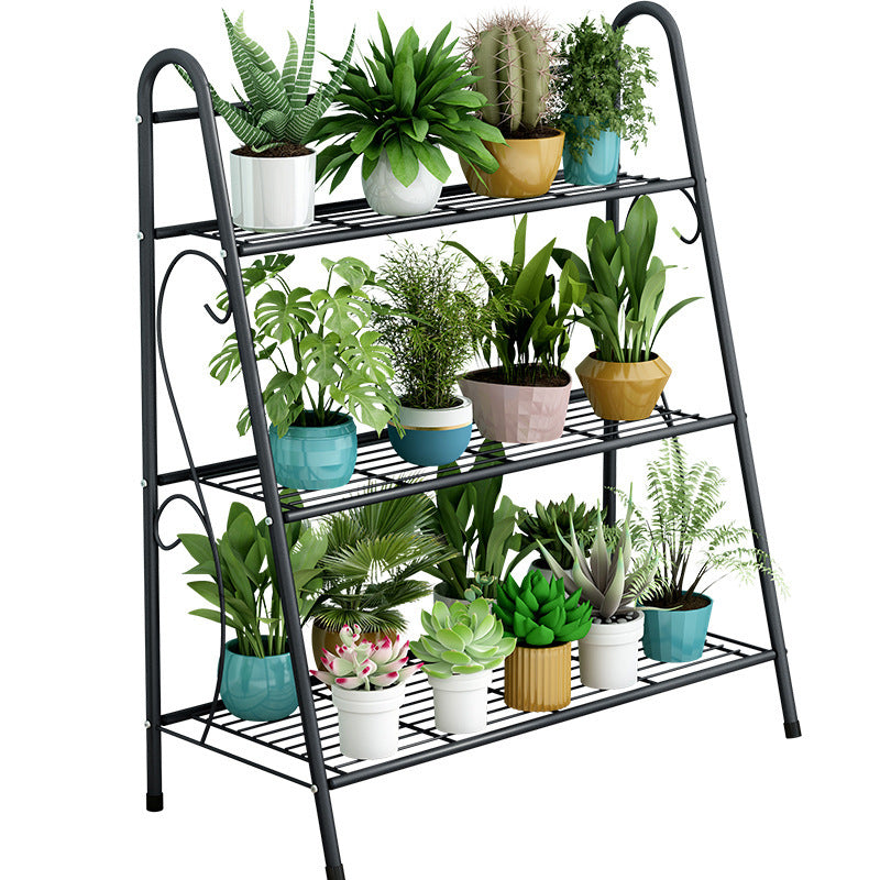 3-Tier Metal Plant Stand Shelf Display Rack Flower Pot Holder Organizer