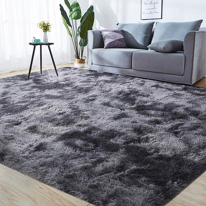 Extra Large 300 x 200 Soft Cozy Shag Rug Charcoal Grey