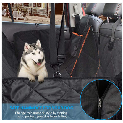 Waterproof Dog Hammock Car Seat Cover for SUV Travel Mat