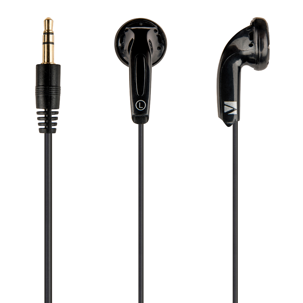 Verbatim Stereo Earbud Headphones for Clear Sound