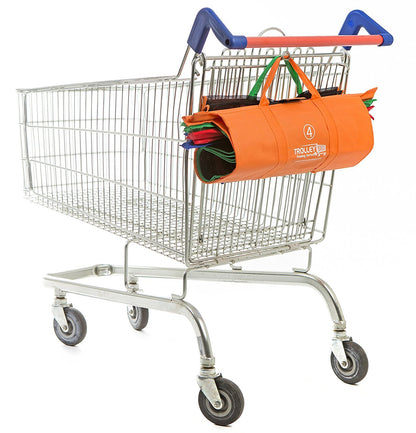 Eco-Friendly Reusable Shopping Trolley Bags Organizer Set