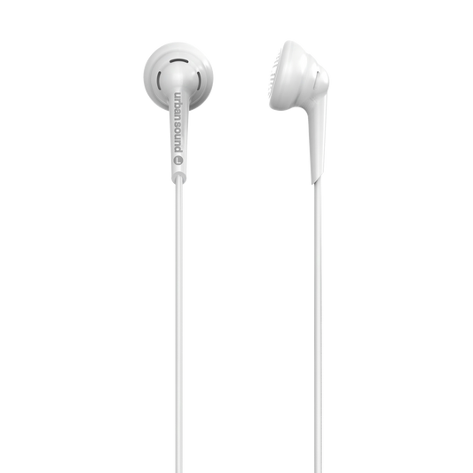 Verbatim Urban Wireless Earbuds for Clear Sound and Comfort White