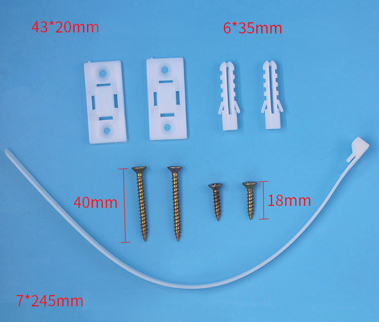 Baby Proof Anti-Tip Furniture Safety Straps Wall Anchors Kit