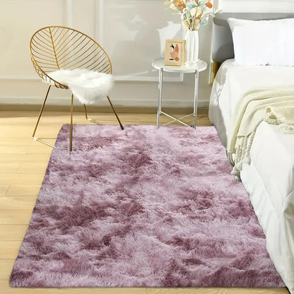 4m Extra Large 400 x 200 Soft Shag Rug Carpet Mat Purple Lilac