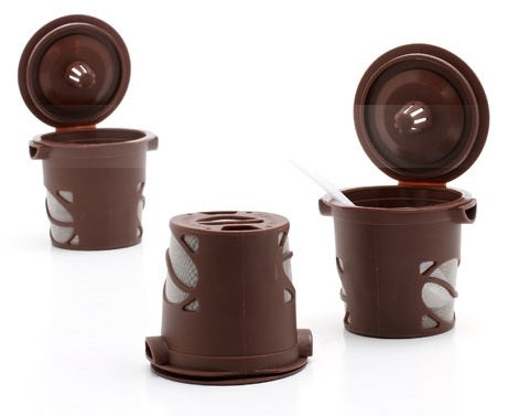 3 Pack Reusable Smart Coffee Capsule Eco-Friendly Single Coffee Filter